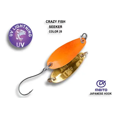 Crazy Fish Plandavka Seeker Barva 28 Hmotnost: 2g