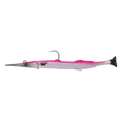 Savage Gear Gumová Nástraha Jehlice 3D Needlefish Pulsetil 2+1 30cm 105g Pink Silver