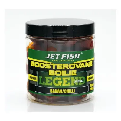 Jet Fish Boosterované Boilie Legend Range Banán Chilli 250ml Průměr: 24mm