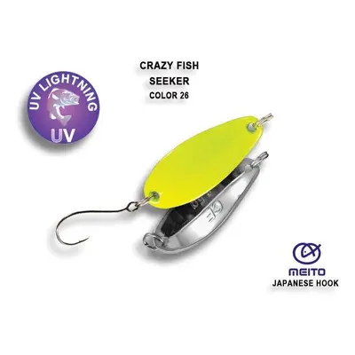 Crazy Fish Plandavka Seeker Barva 26 UV Hmotnost: 2,5g