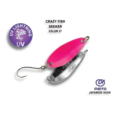 Crazy Fish Plandavka Seeker Barva 27 UV Hmotnost: 2,5g