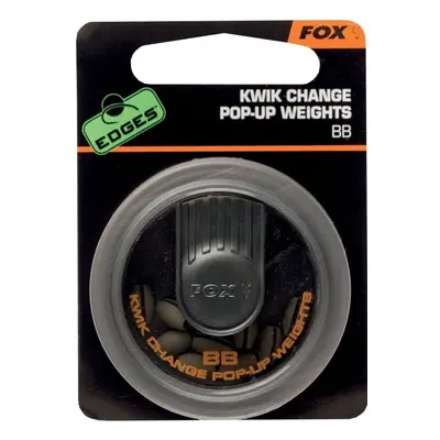 Fox Zátěžové Broky Edges Kwick Change Pop Up Weights Varianta: BB