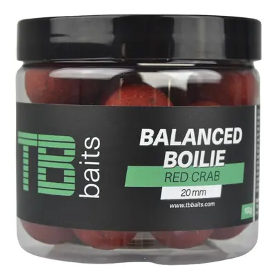 TB Baits Vyvážené Boilie Balanced + Atraktor Red Crab 100g Hmotnost: 100g, Průměr: 20mm