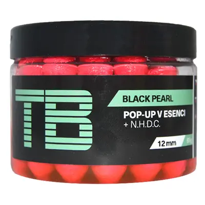 TB Baits Plovoucí Boilie Pop-Up Pink Black Pearl + NHDC 65g Průměr: 12mm