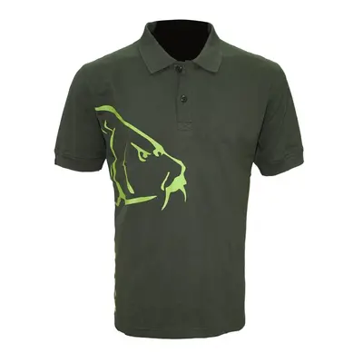 Zfish Tričko Carp Polo T-Shirt Olive Green