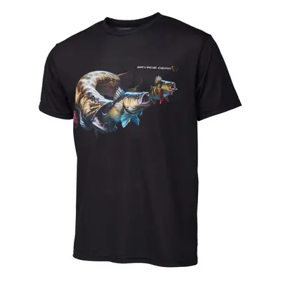 Savage Gear Triko Cannibal Tee Black