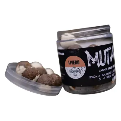 G.B.U. Neutrálně Vyvážené Boilies Mutant Livero Black Pepper Asa 130g Hmotnost: 130g, Průměr: 24