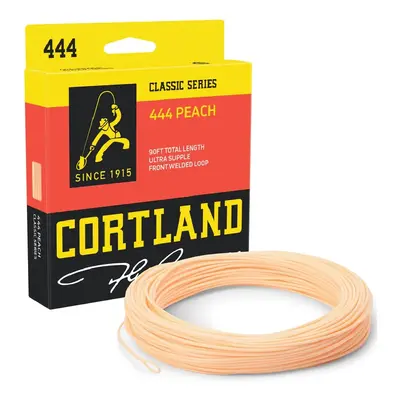 Cortland Muškařská Šňůra 444 Classic Peach Fresh Floating WF 90ft Aftma: 3