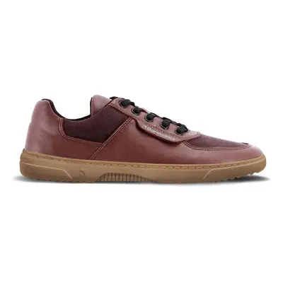 Barefoot tenisky Barebarics Bravo - Maroon Brown