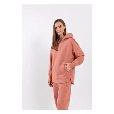 Dámská mikina s kapucí Be Lenka Essentials - Salmon Pink