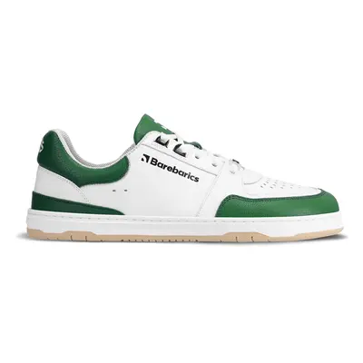 Barefoot tenisky Barebarics Wave - White & Dark Green