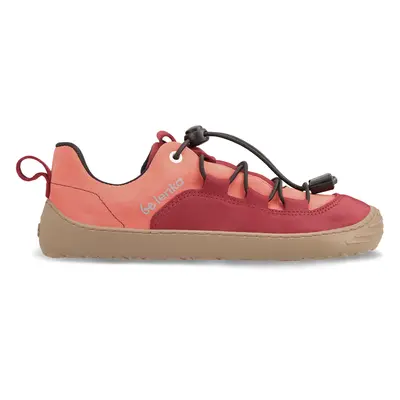 Dětské barefoot tenisky Be Lenka Xplorer - Dark Red & Coral