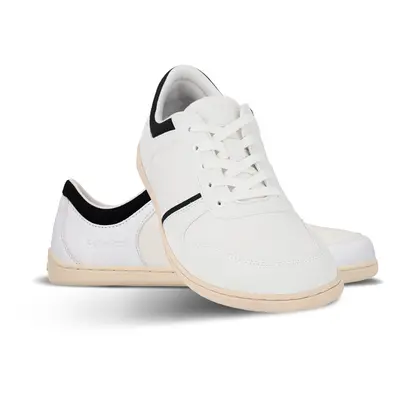 Barefoot tenisky Be Lenka Echo - White & Black Vegan