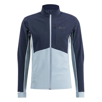 Pánská funkční mikina Swix Pace Hybrid Full Zip 10011-23