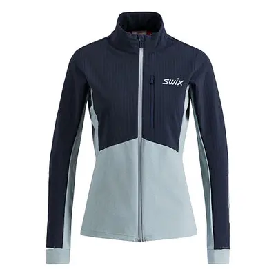 Dámská funkční mikina Swix Pace Hybrid Full Zip 10069-23