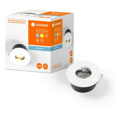 LED bodovka do koupelny IP65 4,3W SPOTLIGHT teplá bílá