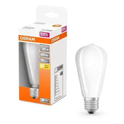 Dekorativní LED matná žárovka E27 4 W CLASSIC ST, teplá bílá