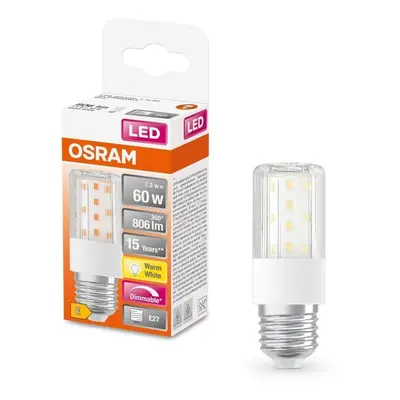 Tenká stmívatelná LED mini žárovka E14 7,3 W SPECIAL T, teplá bílá