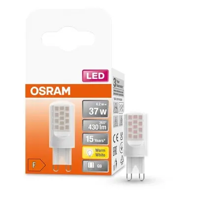 Speciální LED žárovka G9 4,2 W PIN, teplá bílá