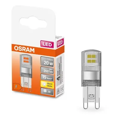 LED speciální žárovka G9 1,9 W PIN, teplá bílá