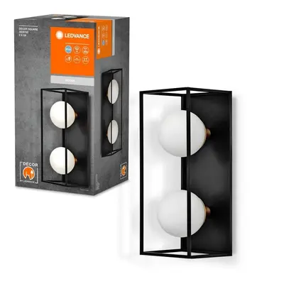 LED nástěnné svítidlo koupelnové 2 x G9, IP44 DECOR SQUARE