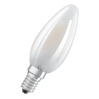 Matná LED svíčková žárovka E14 4 W CLASSIC B, studená denní bílá