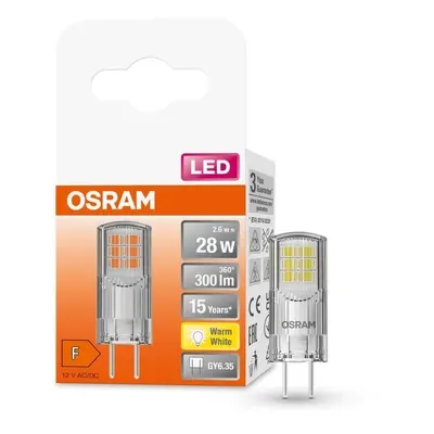 LED speciální žárovka GY6.35 2.6 W PIN, teplá bílá