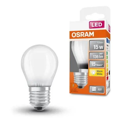 Mini LED žárovka E27 1,5 W CLASSIC P, teplá bílá