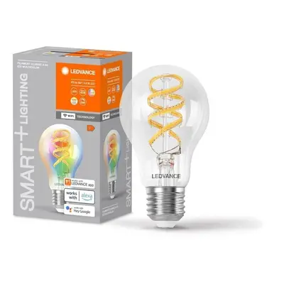 Chytrá stmívatelná LED WiFi žárovka E27 4,8 W FILAMENT RGBTW