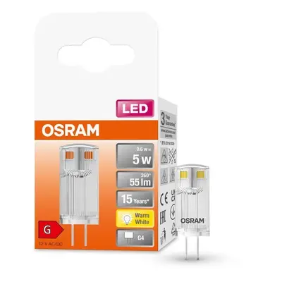 LED speciální žárovka G4 0.6 W, teplá bílá