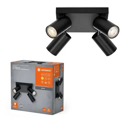 LED stropní svítidlo 13,6 W GU10 4 SPOT OCTAGON, teplá bílá