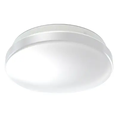 Koupelnové LED světlo + senzor 12W ROUND 21cm, teplá bílá