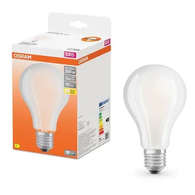 Matná LED žárovka E27 24 W CLASSIC A, teplá bílá