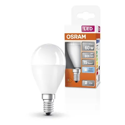 Matná LED žárovka E14 7.5 W STAR CLASSIC P, studená bílá