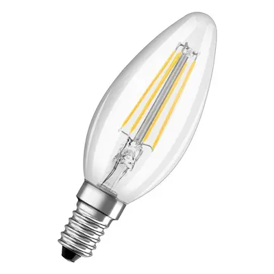 Stmívatelná LED žárovka E14 4,8 W CLASSIC B, studená bílá