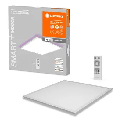 Chytrý stmívatelný WiFi RGBW stropní panel PLANON 600x600