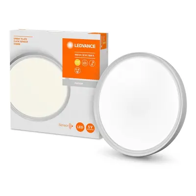 Kulaté stropní LED světlo ORBIS PLATE 510 32W, senzor