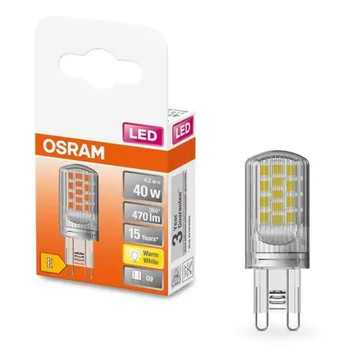 LED speciální žárovka G9 4,2 W PIN, teplá bílá