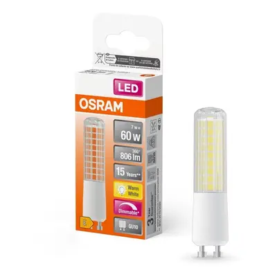 Tenká stmívatelná LED žárovka GU10 7 W SPECIAL T, teplá bílá