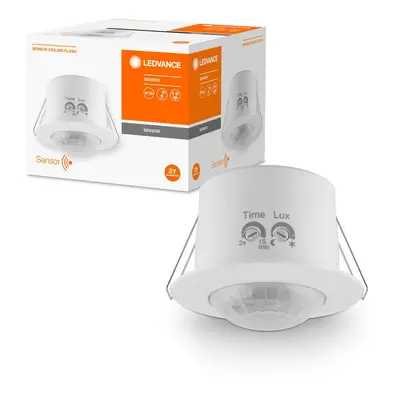 Kvalitní LED pohybový senzor IP20 CEILING FLUSH 360 WT