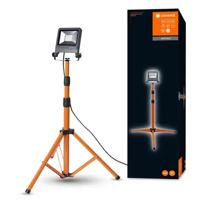 Všestranné LED pracovní světlo 30 W TRIPOD studená bílá