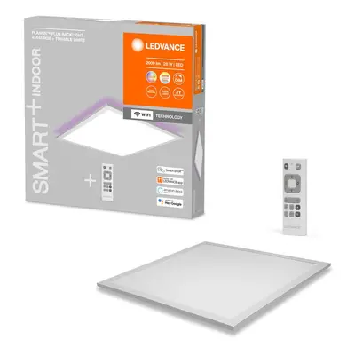 Chytrý stmívatelný WiFi RGBW stropní panel PLANON 450x450