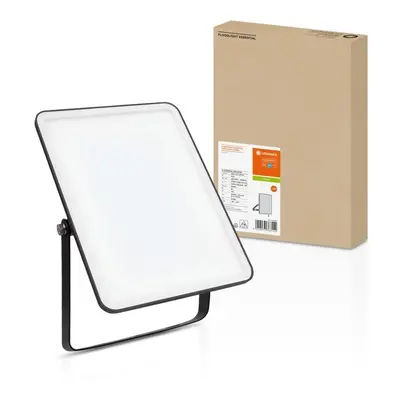 LED reflektor černý 50 W 6500 K IP65 ESSENTIAL, studená bílá