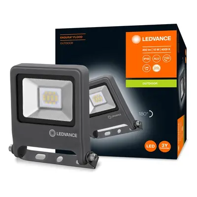 Venkovní LED reflektor IP65 10 W ENDURA FLOOD studená bílá