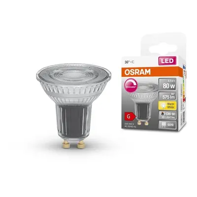 Stmívatelná LED bodovka GU10 8,3 W, teplá bílá