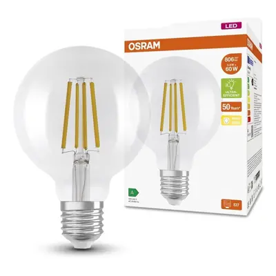 Ultra účinná LED žárovka E27 3,8 W CLASSIC ENERGY, teplá bílá