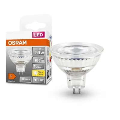 LED bodovka GU5.3 STAR 6.5 W, teplá bílá