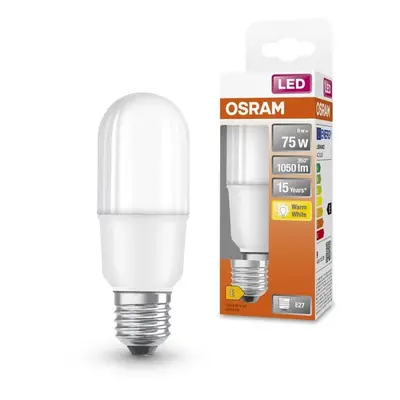 LED žárovka E27 9 W STAR STICK, teplá bílá