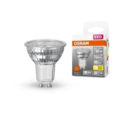 Reflektorová LED bodovka GU10 6,9 W STAR, teplá bílá