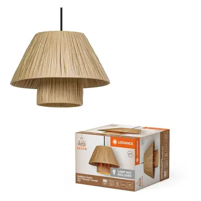 Lustr z bambusového papíru E27 6W HUT PENDANT 280mm